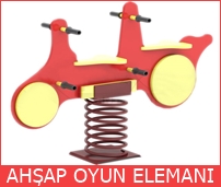 AHŞAP OYUN ELEMANI